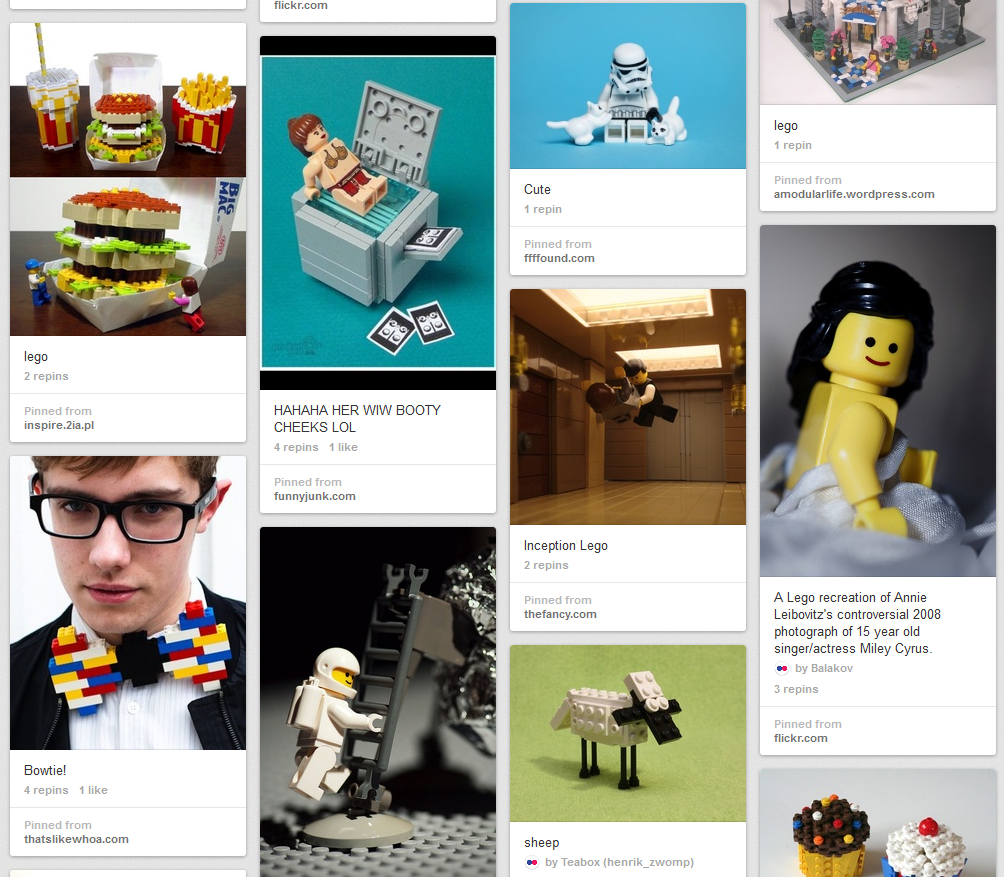 Légo board Pinterest - Anne Delauney